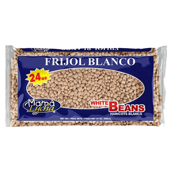 Mama Lycha White Beans in 24 oz. bag