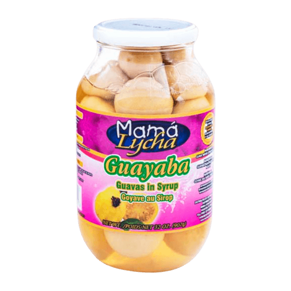 Mama Lycha Guava with Syrup in glass jar