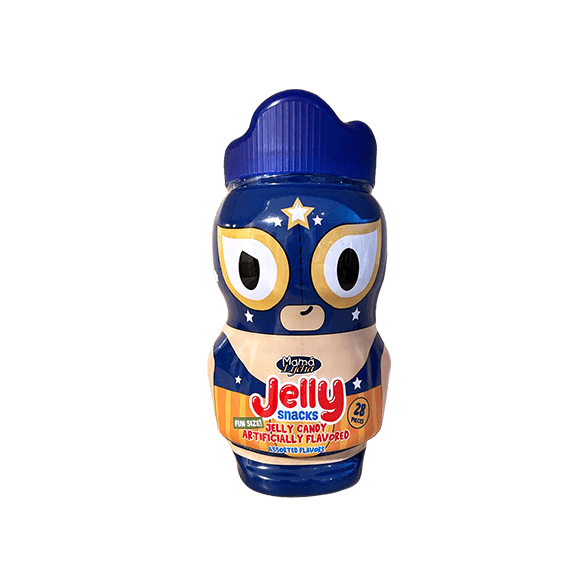 Mama Lycha Jelly Fruit Candies - Luchador version 