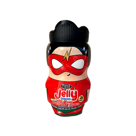 Mama Lycha Jelly Fruit Candies - Superhero version 