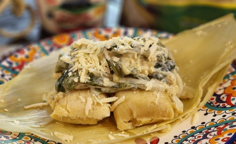 Mama Lycha Tamal Con Rajas