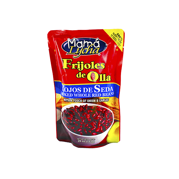 Mama Lycha Cooked Whole Red Beans Doypack 28 oz 