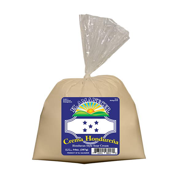 El Amanecer Honduran Style Sour Cream 14 oz bag