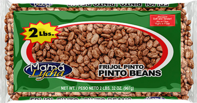Mama Lycha Pinto Beans in 32 oz bag